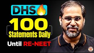 DHS 🔥 100 Statements Daily untill ReNEET | Tarun Sir
