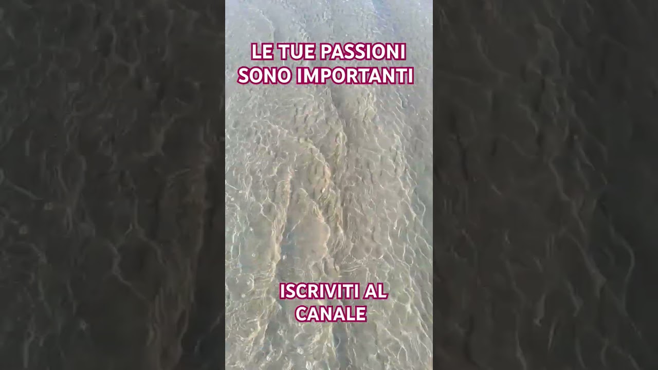LE TUE PASSIONI SONO IMPORTANTI 
