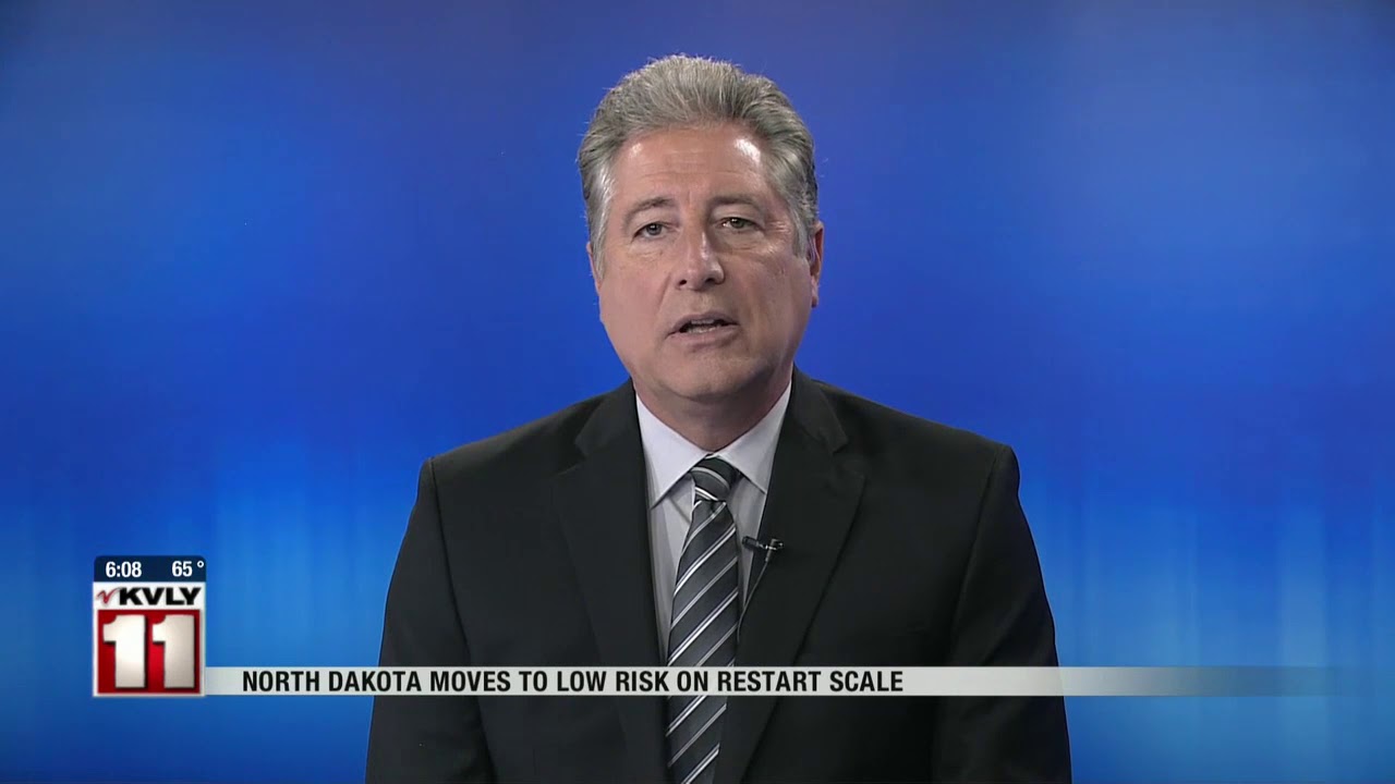 News North Dakota Moves To Low Risk on Restart Scale YouTube