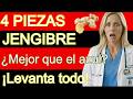 4 piezas de jengibre: el truco natural para hombres mayores de 60 años