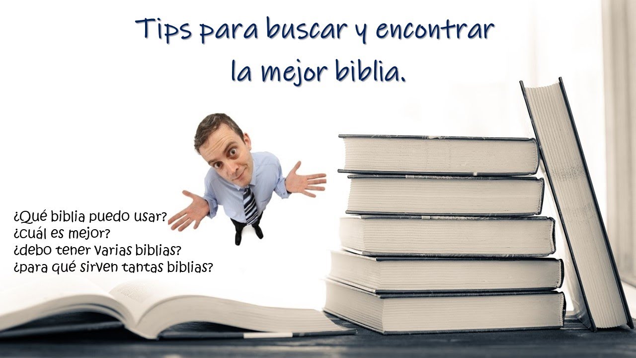 Tips para buscar y encontrar la mejor biblia. YouTube