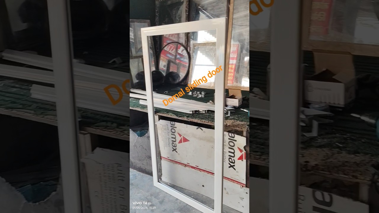 Domal sliding door making process 
