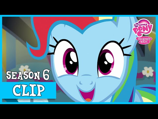 Rainbow Dash Imitates the Mane 5 (Newbie Dash) | MLP: FiM [HD] class=