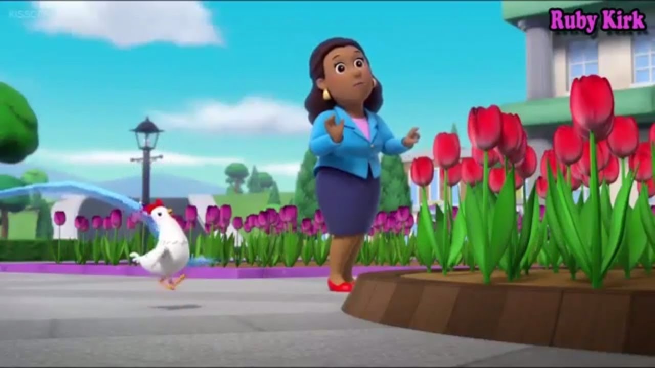 PAW Patrol Pups Save the Mayor's Tulips Best Cartoon for Kids