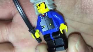 Vintage Lego review set 6089 Castle, Ninja, Stone Tower Bridge.