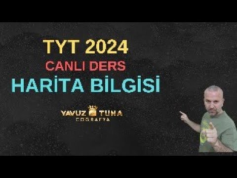 CANLI DERS (HARİTA BİLGİSİ) #yks #tyt #coğrafya #yks2024