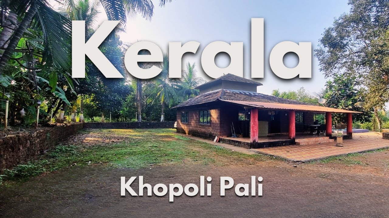 Kerala-Style Farmhouse for Sale | 3.24 Acres River-Touch Property on Khopoli Pali Road | ₹3.60 Cr