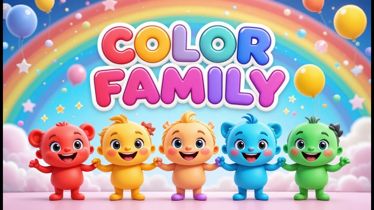 Песенка о семействе цветов R1E1701 | Развивающая и веселая подвижная песенка для детей | Jumpy Bumps