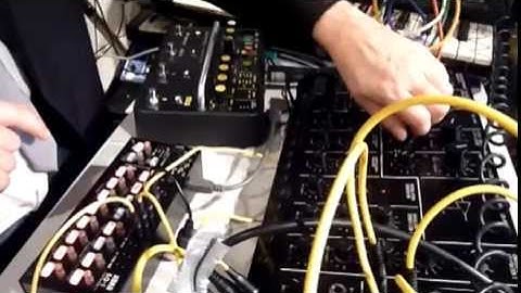 KORG MS20M KIT + SQ-1 improvisation by Olivier Briand