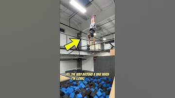 I LEARNED TO SWING ALL THE WAY AROUND A BAR! 🤯