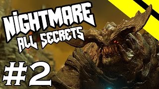 DOOM (2016) - Nightmare - All Secrets/Challenges - Episode 2