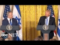 Trump, Netanyahu Full Press Conference | ABC News