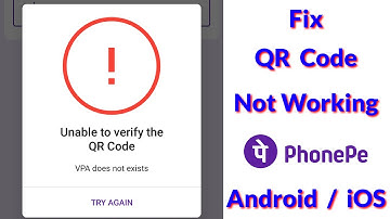 Fix phonepe unable to verify qr code | this upi id doesn
