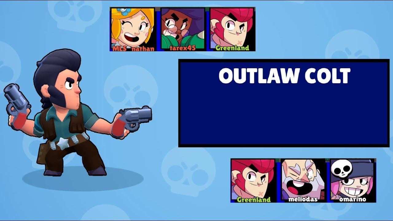 Outlaw Colt Brawl Stars Part 17 Youtube - brawl stars foto do colt gigante