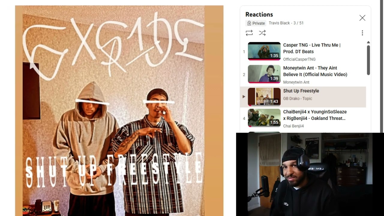 GB Drako - $hut Up Freestyle (Reaction)