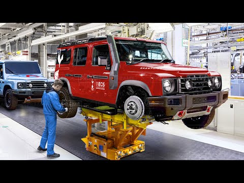 Tour of Ineos's Billion $ Factory Producing Brand New Grenadier 4x4 - Production Line