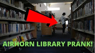 Air-Horn Library Prank
