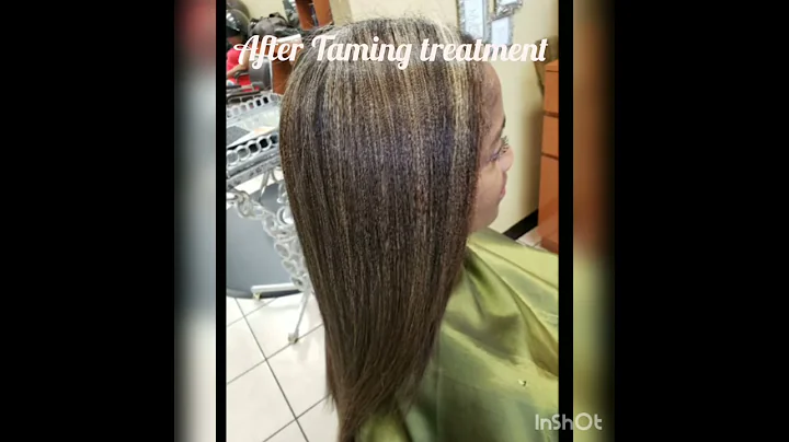 How a taming treatment and color process looks