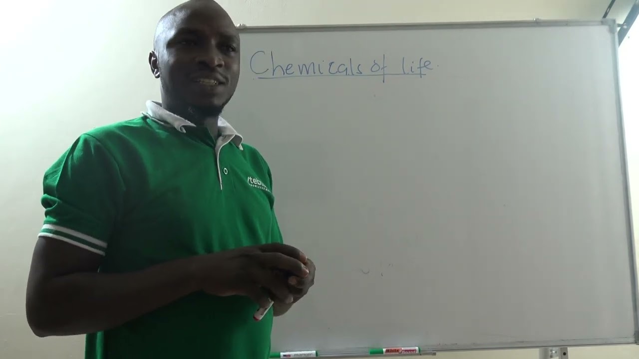 Introduction to Chemicals of life Biology 1