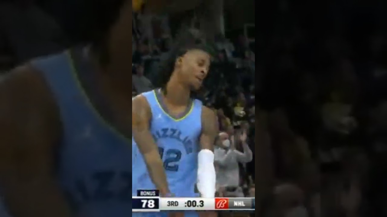 Just Ja Morant dancing the griddy