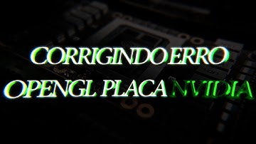 ELEMENT 3D - CORRIGINDO ERRO OPENGL EM PLACA NVIDIA