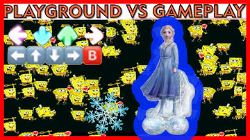 FNF Character Test | gameplay VS playground | FNF Playground Remake 1,2,3,4 | Try NOT to CRY Mod