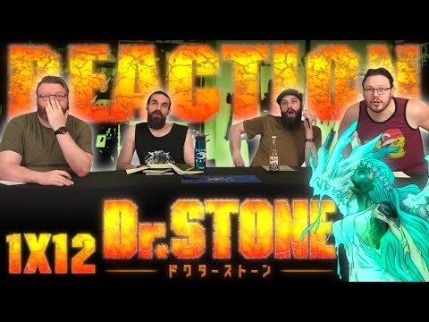 Dr. Stone 1x12 REACTION!! "Buddies Back to Back"