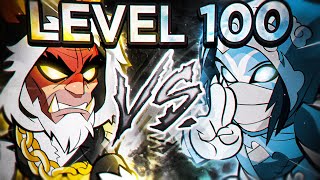 Level 100 Cross VS Level 100 Jiro