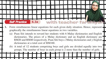 6.3 Simultaneous Linear Equations in Two Variables [DLP Mathematics] [Part 1]