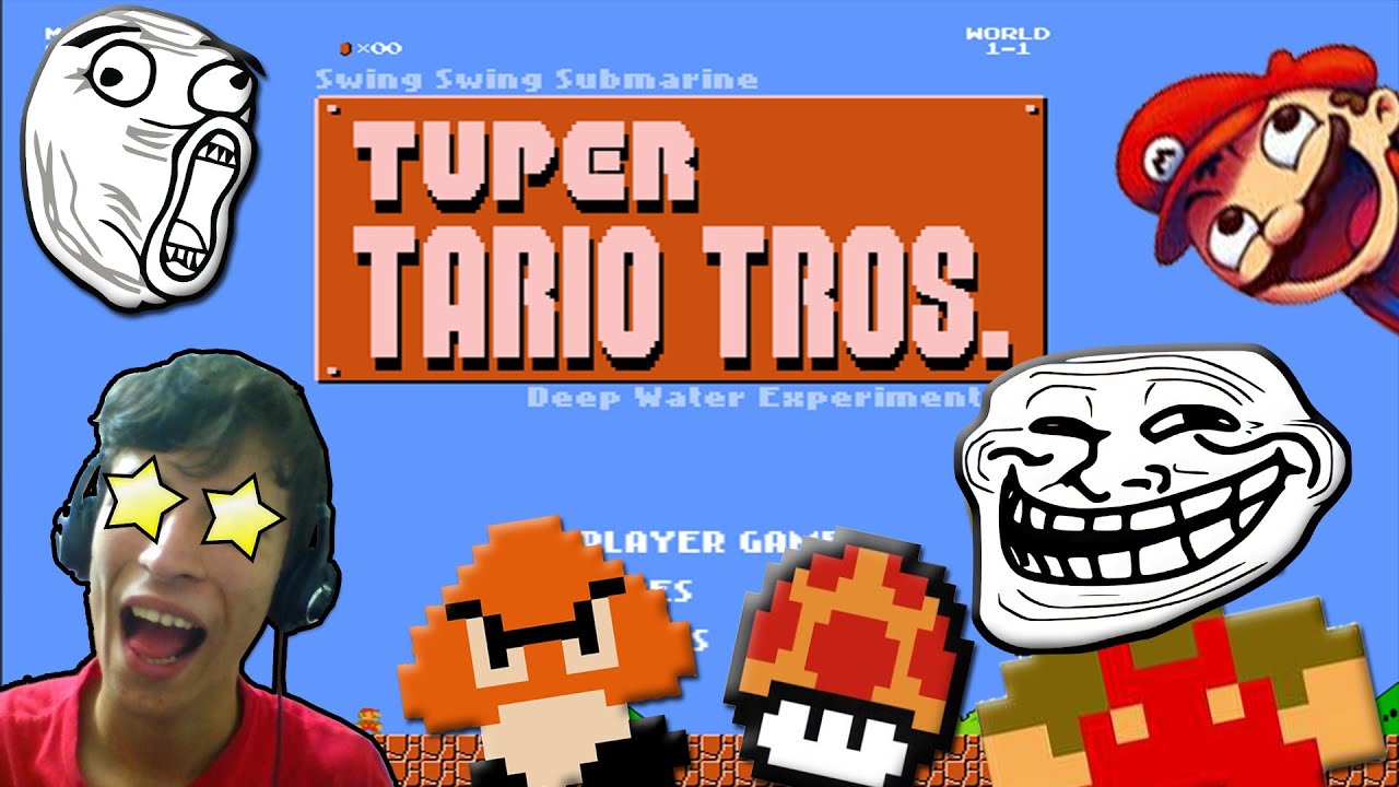 Tuper Tario Tros No pude armar el castillo '( YouTube