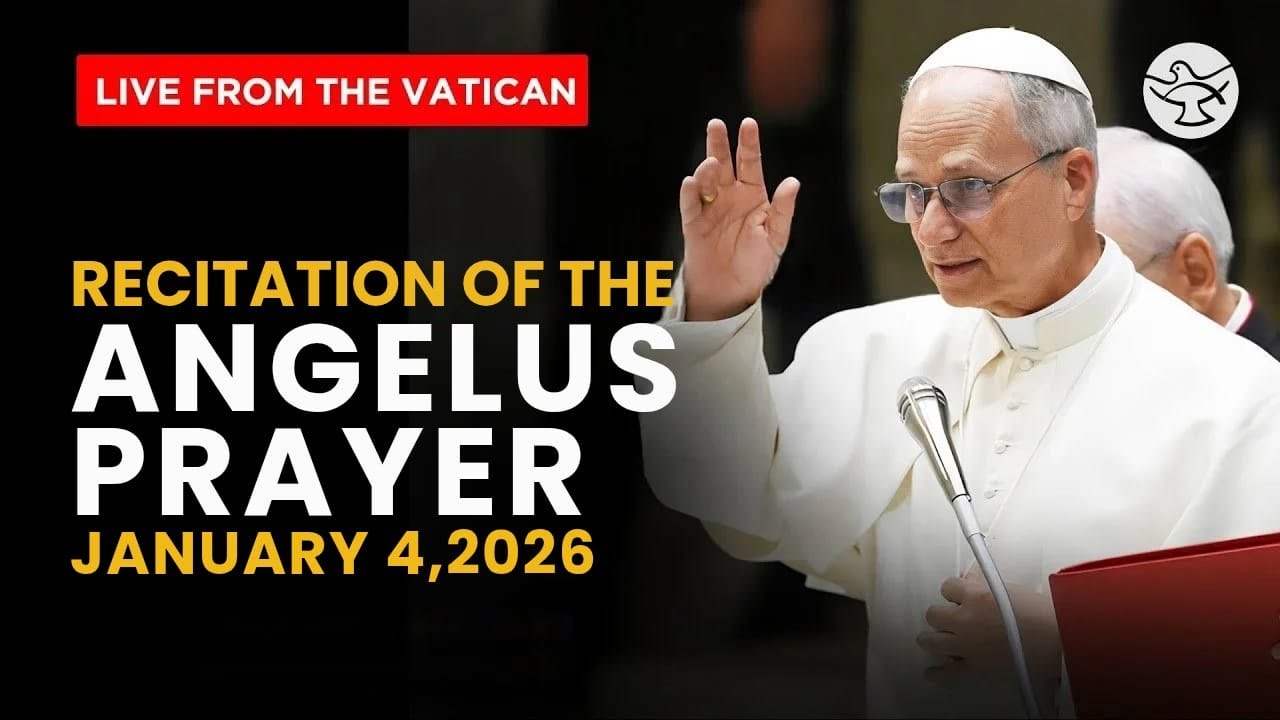 Recitation of the Angelus Prayer | Pope Leo XIV | January 04 | Live from the Vatican