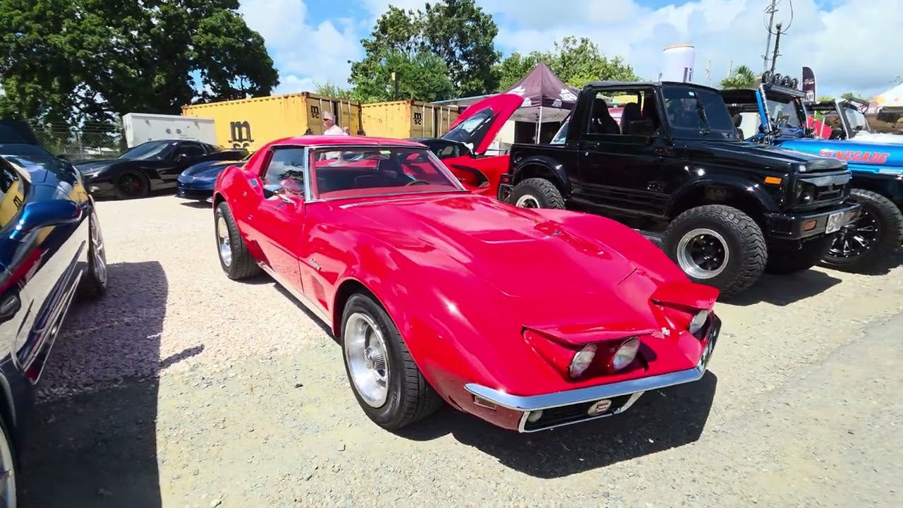 Exhibición  de Autos Clásicos  y de Fiebre en Guayama  P.R. 22 de Febrero de 2026