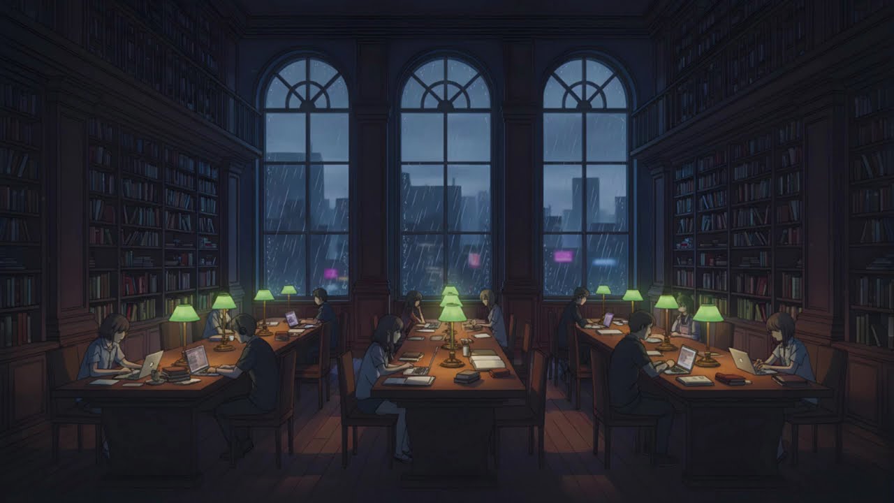 Rainy Hours │ Flow Focus │ Lofi