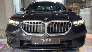 BMW 5 SERIES 2024 - CRAZY LED lights, ILLUMINATED grille, indicators &amp; AMBIENT light colors