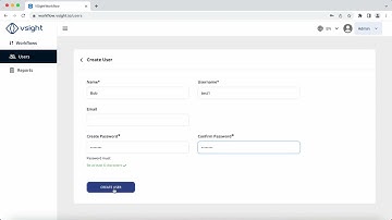 VSight Remote Admin Panel - How to Create a User | Digital Work Instructions & AR Remote Assistance