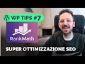 WordPress SEO ottimizzazione da prima pagina con Rank Math