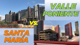 ¡Valle Poniente vs Santa María! ¿Cuál de estas 2 fantásticas zonas prefieres? by Disfruta Monterrey 4,328 views 7 months ago 12 minutes, 8 seconds