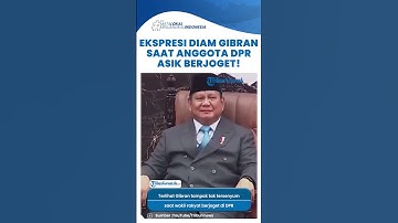 Viral! Ekspresi Wapres Gibran Diam Saat Anggota DPR Berjoget usai Sidang Tahunan 2025