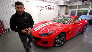 Ferrari Portofino Full Vinyl Wrap