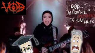 Voice of Baceprot REACTION!!🕌🇮🇩- God, Allow Me (Please) to Play Music 🙏🏻🔥#vobreaction #react