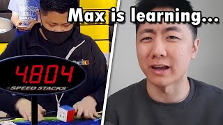 Max Park&#39;s 5.08 Rubik&#39;s Cube World Record is INCREDIBLE