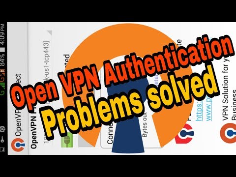 Open VPN Authenticated problem solved Unlimited