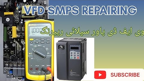 VFD SMPS REPAIRING|HOW TO REPAIR VFD POWER SUPPLY|وی ایف ڈی کی پاور سپلائی ریپیرنگ