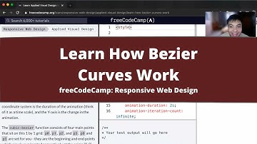 Learn How Bezier Curves Work (Applied Visual Design) freeCodeCamp tutorial