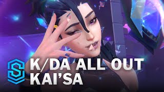 K/DA ALL OUT Kai'Sa Wild Rift Skin Spotlight