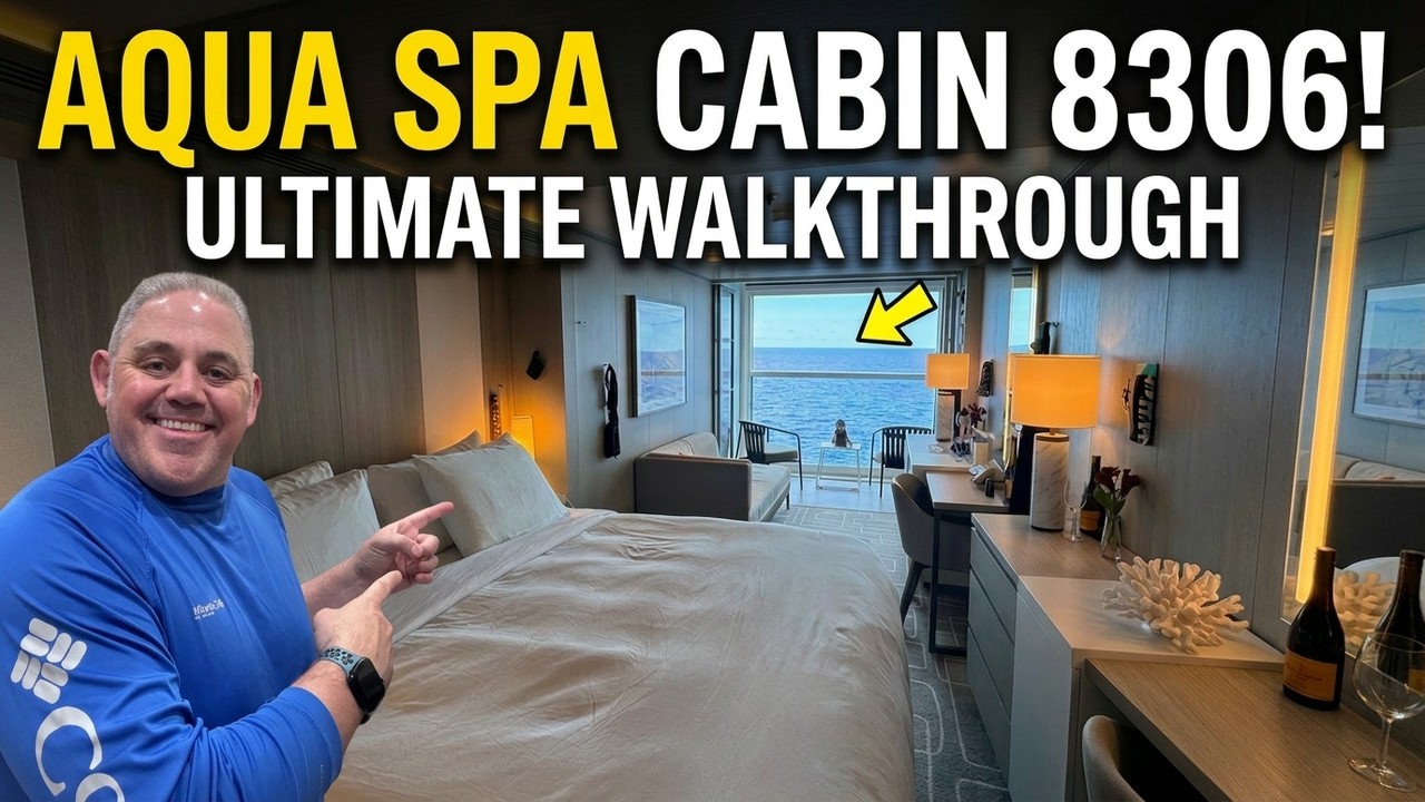 Celebrity Xcel Aqua Spa Cabin 8306 Tour | Full Cabin Walkthrough