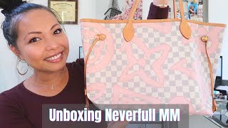 Unboxing- Louis Vuitton Neverfull MM - Limited Edition Tahitienne Print  💕💕 #Neverfull #LouisVuitton 