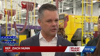 Iowa congressman supports memorandum to ease conflict with Iran