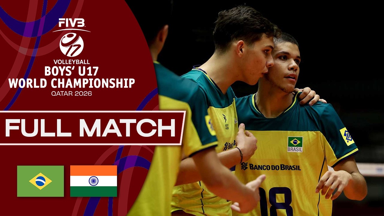 Brazil vs. India - Round of 16 | Boys' U17 World Championship - 2026