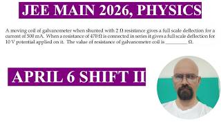 A moving coil galvanometer when shunted with 2 Ω resistance gives a full-scale deflection for a curr